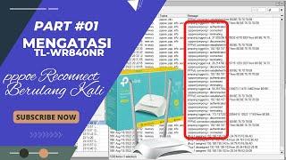 Mengatasi PPPOE Client Router TP-LINK TL-WR840N Diskonek Berulang kali #bagian1