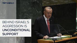 Erdogan criticises unconditional support given to Israel by a handful of countries