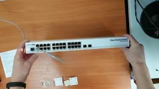 Коммутатор MikroTik CRS326-24G-2S+RM