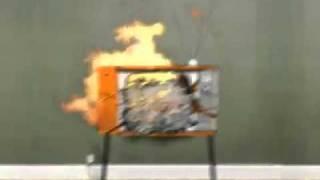 Exploding TV