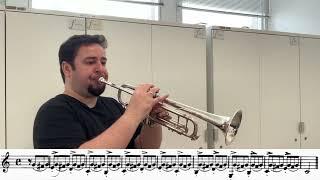 Arban's Complete Conservatory Method for Trumpet - #1 - Gruppetto - Tassio Furtado Trompete