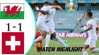 Wale Vs Switzerland  Highlight Goal 12 June 2021(EURO FIFA 2020)