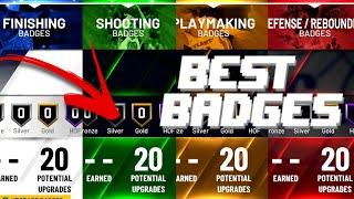 BEST BADGES FOR ALL POSITIONS NBA 2K22! BEST FINISHING/SHOOTING/PLAYMAKING/DEFENSE BADGES TO USE!