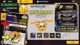  Free Fire Redeem Code Today  Free Redeem Code Trick  Free Fire New Redeem Code