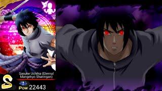 NxB NV: Sasuke Eternal Mangekyo Sharingan EX-Rekit Showcase Solo Attack Mission Gameplay