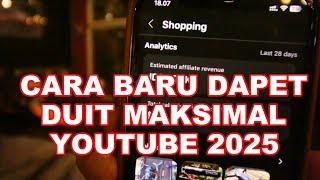 CARA BARU CARI UANG DI YOUTUBE 2025