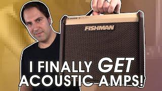 I Changed My Mind About Acoustic Amps | Fishman Loudbox Micro