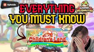 New Game Event Childrens Land Guide Cringe Name But Great Rewards - Legend of Mushroom