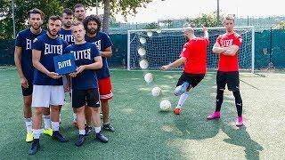 FOOTBALL CHALLENGES vs I 2BOMBER DEL FREESTYLE!