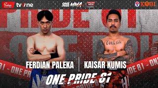 FERDIAN PALEKA VS KAISAR KUMIS || FULL FIGHT ONE PRIDE MMA 81 KING SIZE NEW # JAKARTA