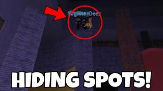 HIDING SPOTS & GLITCHES IN STK! | Survive the killer