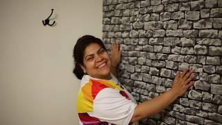 DIY Pasting Non Woven Wallpaper