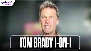 TOM BRADY on his year off the field, the decline of NFL QB's & Chiefs' 3-PEAT chances | Yahoo Sports