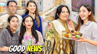 Good News Ki Mithayi Sabko Khila Di|Ghar Walay Khushi Sai Excited Hogaye|Sistrlogy