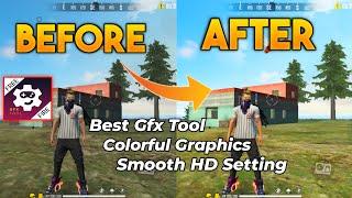 Free Fire Gfx Tool Smooth HD Setting Colorful Graphics | Lag Fix Best Setting | No Lag