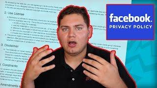 FREE Facebook Privacy Policy in under 5 Minutes