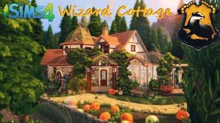 🪄 HUFFLEPUFF Wizard Cottage  (noCC) the Sims 4