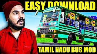 Tamil Nadu TNSTC Bus Mod in Euro Truck Simulator 2: Free Download & Simple Installation Guide