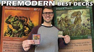 The most classic match: Elves vs Goblin | Premodern Paper Gameplay | Magic: The Gathering