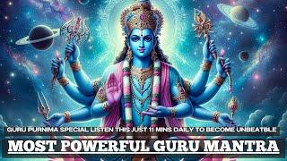 Guru Purnima Special | this is the MOST POWERFUL Guru Mantra in the UNIVERSE