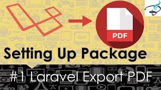 Laravel Export to PDF | Setting Up Package #1
