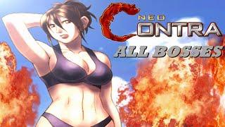 Bikini Lucia Blasting All Bosses - Neo Contra