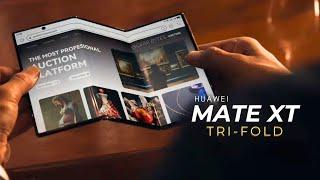 Huawei Mate XT  First Look  CRAZY   World’s First Triple-Fold Phone!