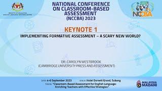 KEYNOTE 1 - DR. CAROLYN WESTBROOK (CAMBRIDGE UNIVERSITY PRESS AND ASSESSMENT)