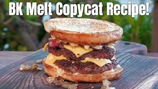 Burger King Bacon Melt Burger Copycat Recipe! | Best Fast Food Burger?