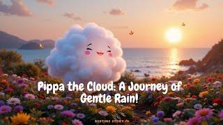 **"Pippa the Cloud: A Journey of Gentle Rain | Bedtime Stories for Kids"**