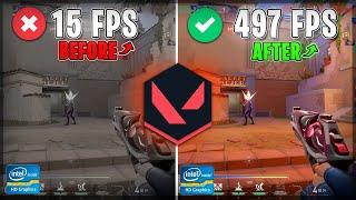 How to FIX ALL FPS DROPS & LAGS in ANY PC in Valorant Episode 7 Act 2!