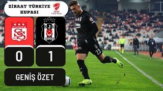 SİVASSPOR 0-1 BEŞİKTAŞ MAÇ ÖZETİ ZİRAAT TÜRKİYE KUPASI #sivasspor #besiktas #bjk #efootball efootbal