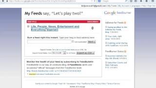 Video on how to activate your new google feeds title