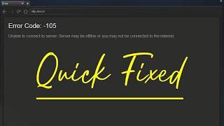 [FIXED] Steam Error Code -105 | Windows Fixer