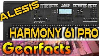 Sampling, DJ-ing, keyboarding...  ALESIS Harmony 61 Pro review