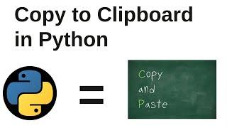 How to Copy Text to Clipboard Using Python