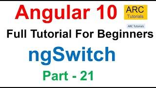 Angular 10 Tutorial #21 - ngSwitch in Angular | Angular 10 Tutorial For Beginners