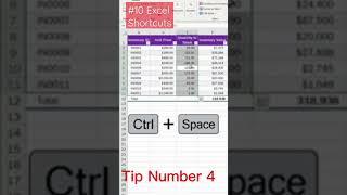 10 Excel Shortcut l #exceltips #exceltutorial #excelshortcuts #excel #excelhacks