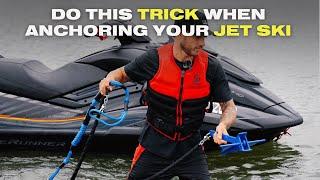 Do This Trick When Anchoring Your Jet Ski In Shallow Water