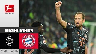 Kane From The Spot! | Borussia M'gladbach - FC Bayern München 0-1 | Highlights | MD 16 – Bundesliga