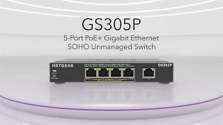 New 5-Port PoE+ Gigabit Ethernet Unmanaged Switch perfect for Small and Home Offices