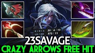 23SAVAGE [Drow Ranger] Show No Mercy Arrows Free Hit Dota 2