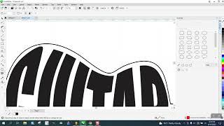 Corel Draw Tips & Tricks Envelope Tool Name in a shape