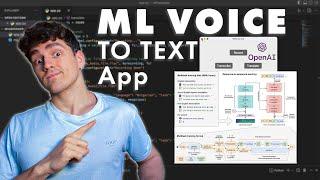 Building a Voice to Text App USING AI! [OpenAI Whisper]