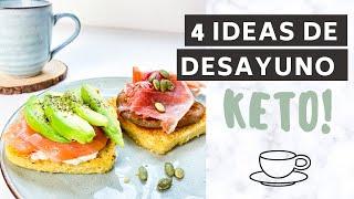 ️ 4 IDEAS DE DESAYUNO KETO ⎮ ¡Mis tostadas cetogénicas favoritas!