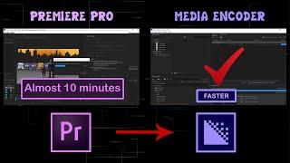 How to Export Premiere Pro Project in Media Encoder