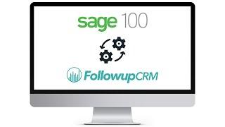 Sage 100 + Followup CRM Integration