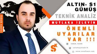 ALTIN VE GÜMÜŞ ANALİZİ ÖNEMLİ UYARILAR VAR !!!