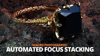 Automatic jewellery focus stacks using the MIOPS Slider+