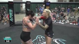 Aries Fight Series 11. Karma RX vs Hannah Elswick. Grappling